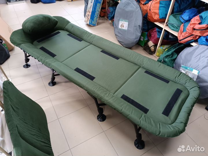 Кровать туристическая карповая (раскладушка)