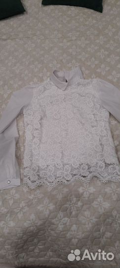 Блузки белые пакетом (7 шт)