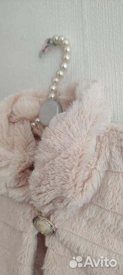 Болеро меховое (искусственный) на девочку