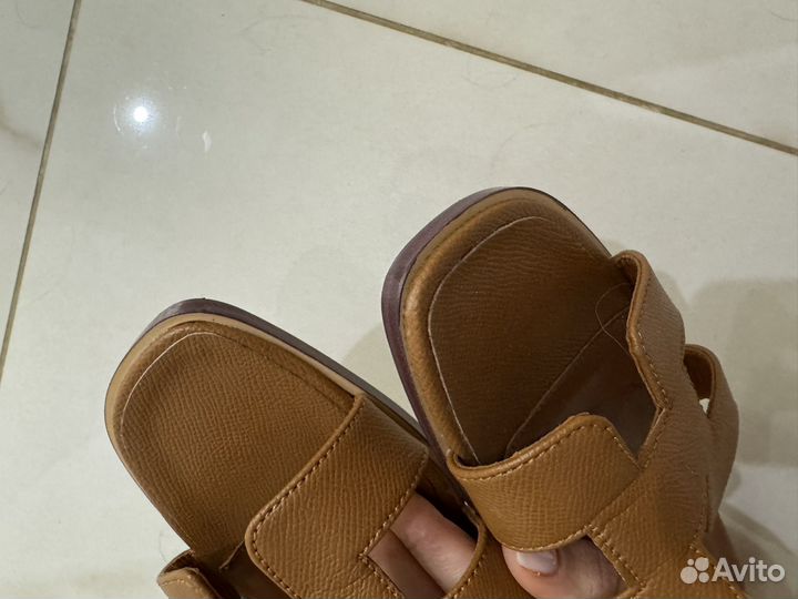 Шлепанцы hermes 38