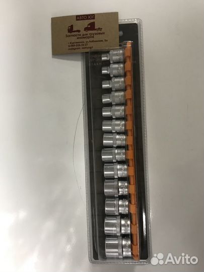 Набор головок торцевых 3/8