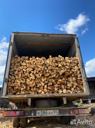 Дрова березовые колотые