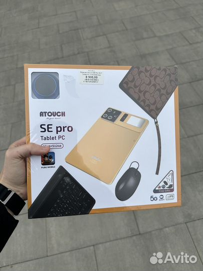 Планшет atouch se pro 10.1 Tablet 12/512gb gray