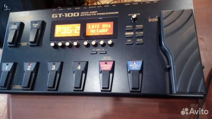 Гитарный процессор boss GT-100 (Новый)