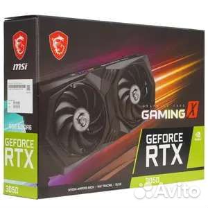 MSI GeForce RTX 3050 8 гб (RTX 3050 ventus 2X)