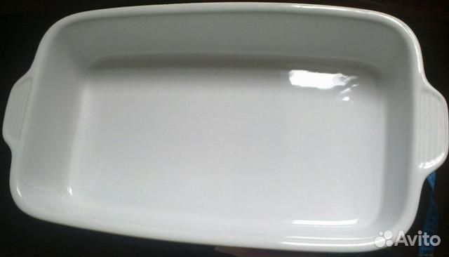 Жаровня прямоугольная керамическая