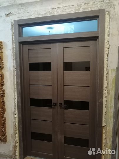 Установка дверей купе