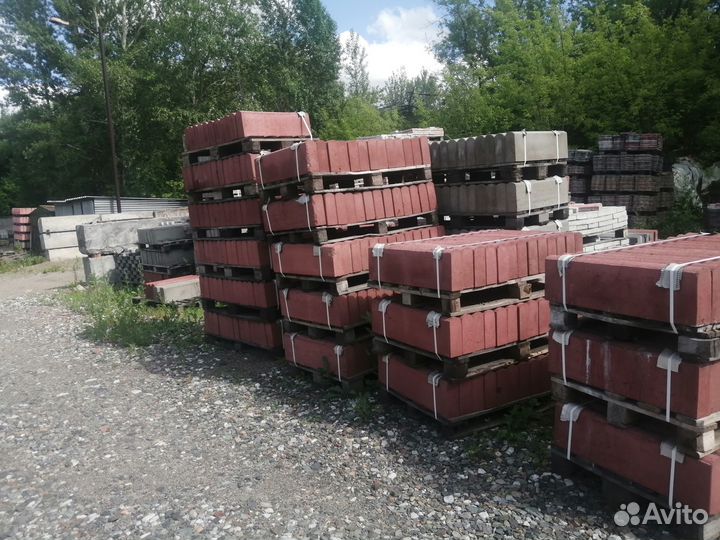Бордюр прессованный