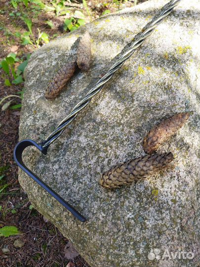 Кочерга кованая