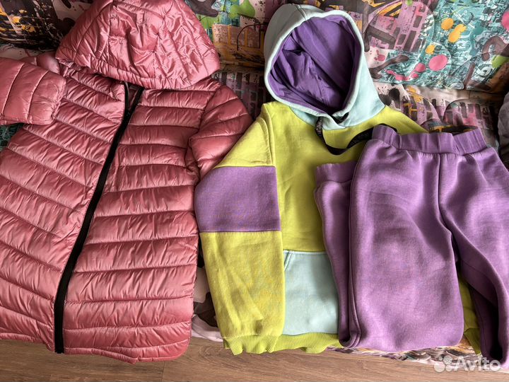 Вещи для девочки размер 140