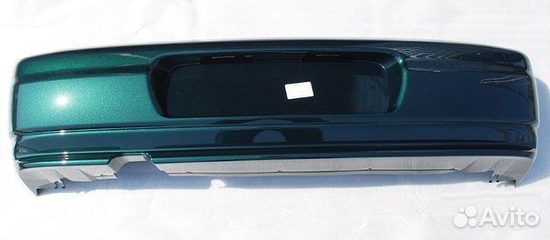 Ваз 2110 бампер задний цвет зеленый