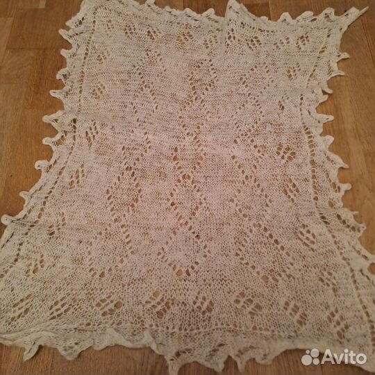 Оренбургский пуховый платок паутинка