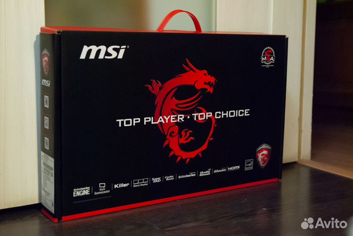 Ноутбук MSI GP62 2QE Leopard Pro + сумка