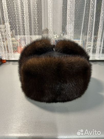 Мужская шапка норковая новая