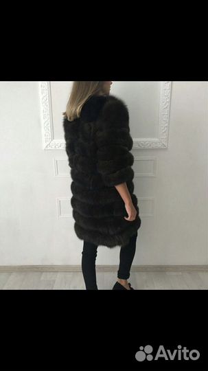 Шубка из песца
