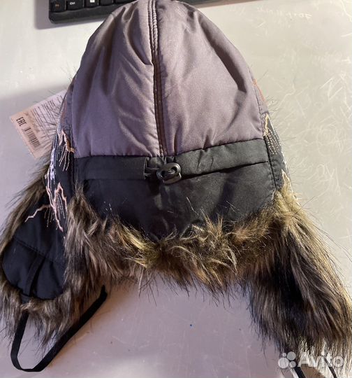 Шапка зимняя на мальчика 52 размер