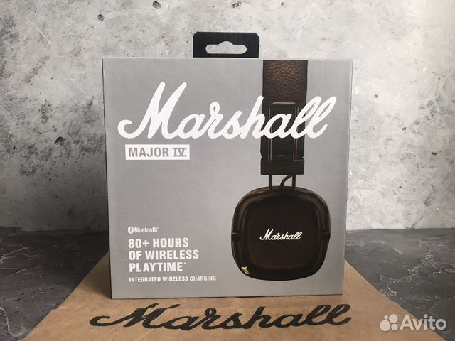 Наушники Marshall Major 4. Коричневые. Bluetooth купить в Москве ...