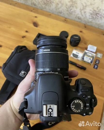 Зеркальный фотоаппарат canon 550d