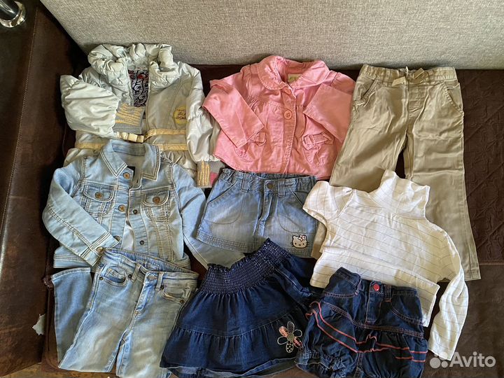 Одежда на девочек пакетом