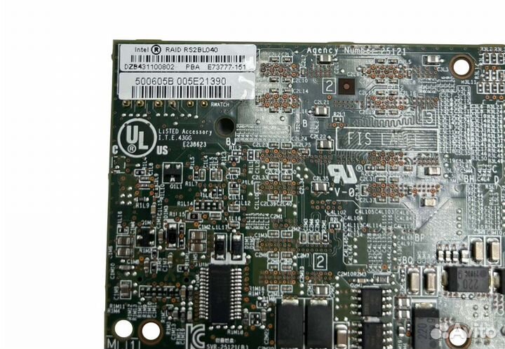 Контроллер Intel RS2BL040 PCI-E8x 512Mb