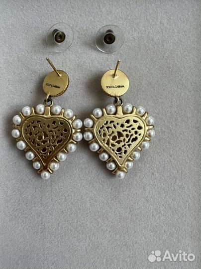 Серьги dolce gabbana