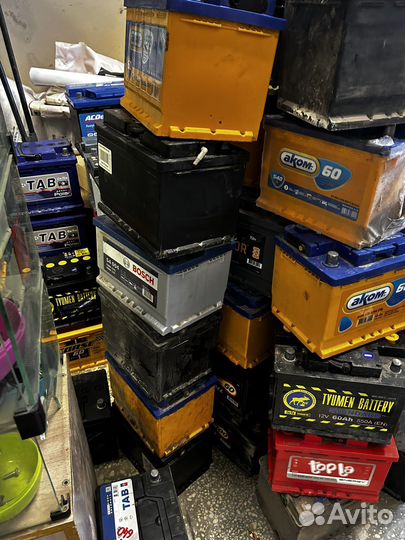 Аккумуляторы Рабочие б/у доставка