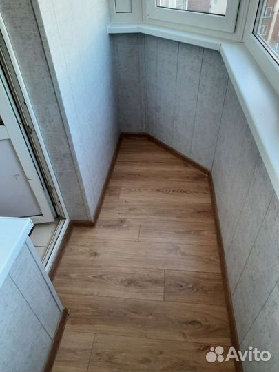 Отделка балконов и лоджий