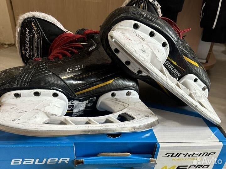 Коньки хоккейные bauer supreme m5 pro jr