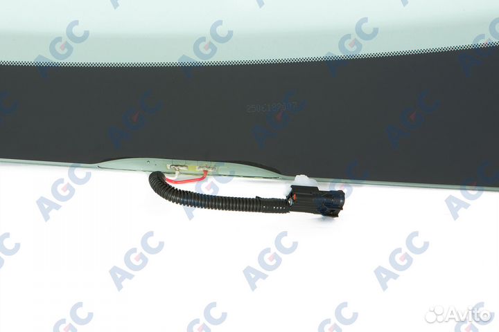 AGC toyota corolla 2012- стекло ветровое зеленое + шумоизоляция -С обогревом зоны дворников-инкапс-и