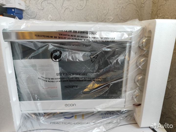 Электропечь econ. Мини печь. Духовка электрическая