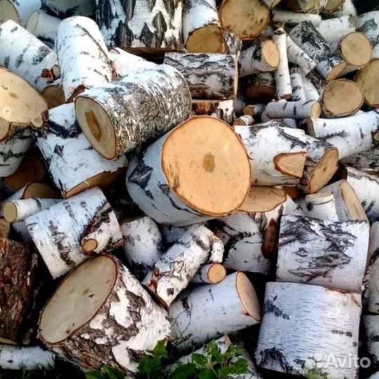 Дрова березовые колотые
