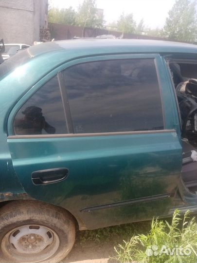 Дверь задняя правая Hyundai Accent Tagaz
