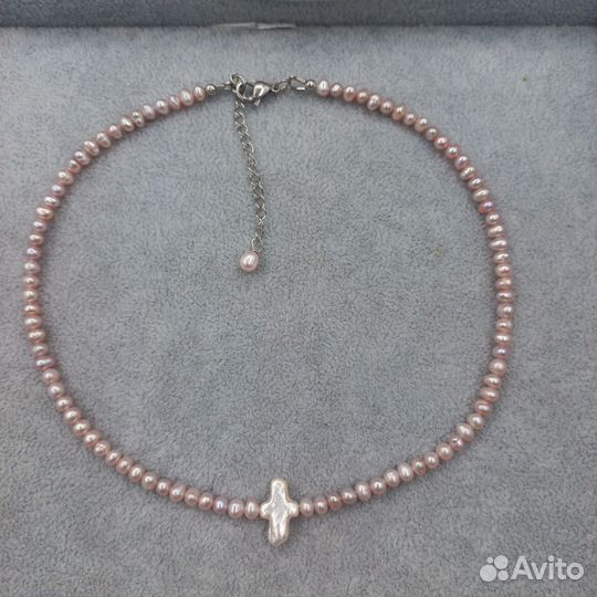 Чокер из жемчуга