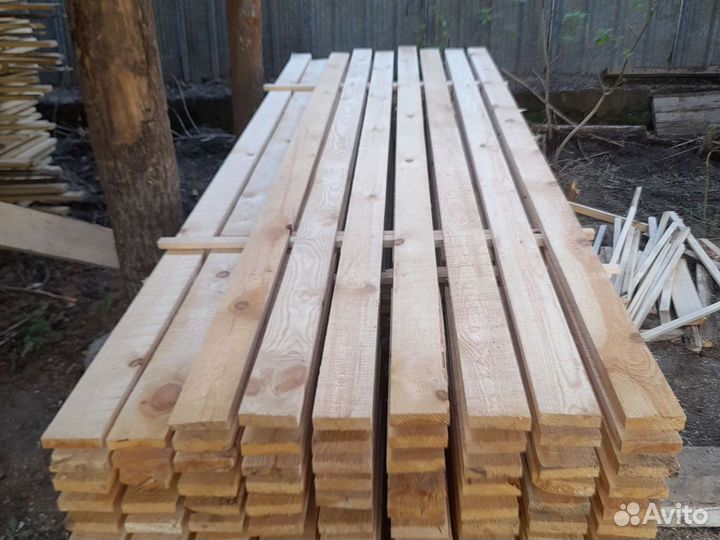 Доска 25х100х6000 сорт 1 камерная сушка