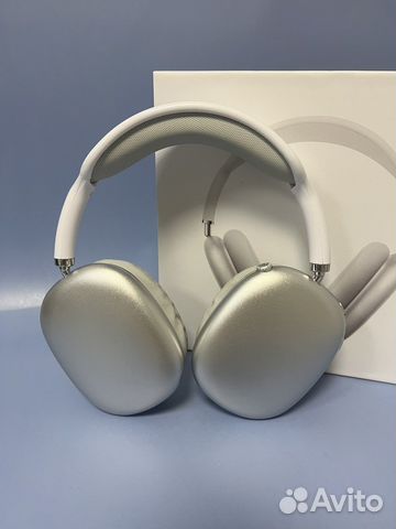 Apple airpods max белые lux Беспроводные наушники