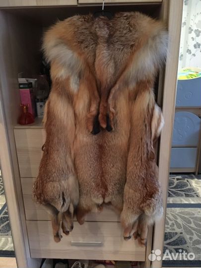 Жилетка меховая из Лисы