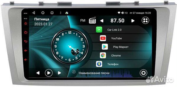 Магнитола андроид Toyota Camry 40