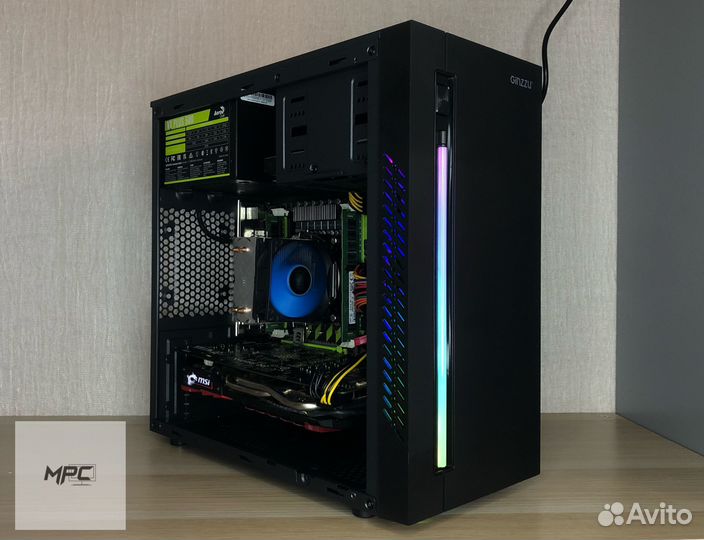 Игровой пк Intel e5 8 ядер RX 470 4гб озу:16 гб