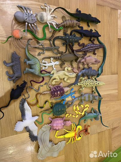 Резиновые антистресс игрушки рептилии, для детей