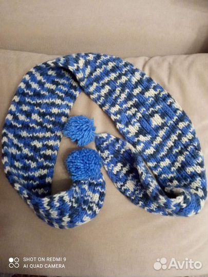 Зимние шапки и шарф для мальчика