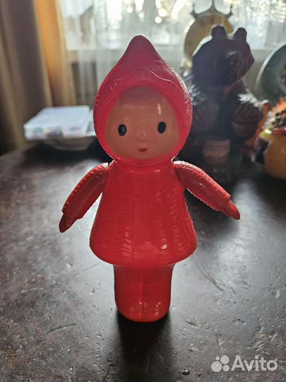 Кукла игрушка целлулоид 70е Раритет