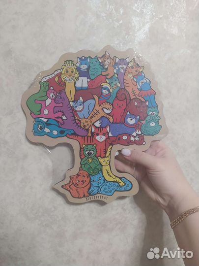 Пазл деревянный