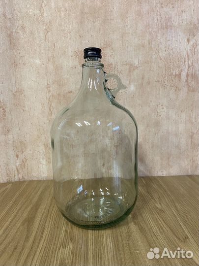 Бутыль стеклянная 5 литров