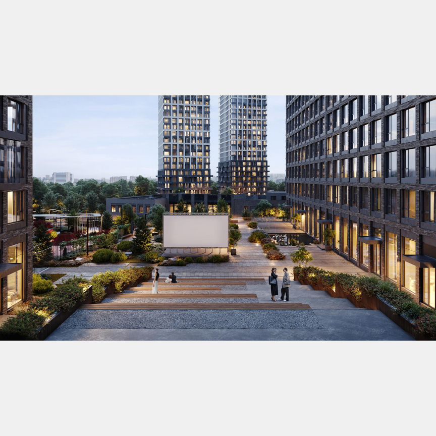 3-к. квартира, 83,1 м², 30/40 эт.