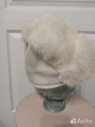 Шапка норковая, шапка и 