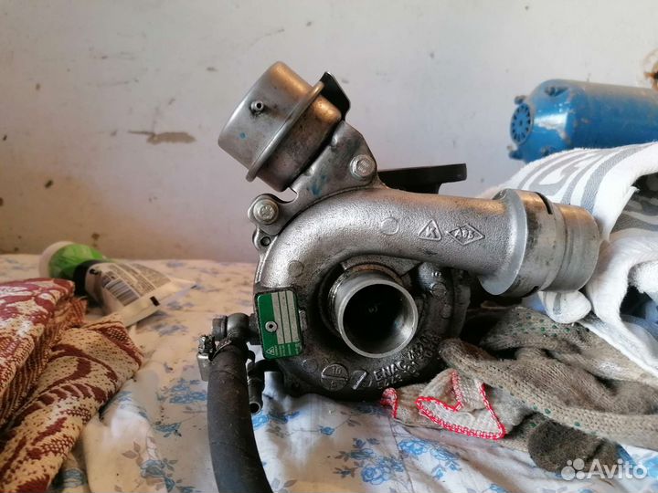 Турбина на renault megane 2 1 5 dci