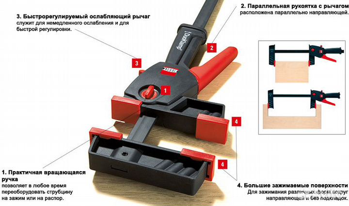 DuoKlamp Bessey DUO16-8