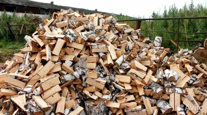 Дрова чурками