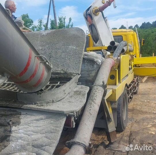 Бетон с доставкой в миксерах r-0919