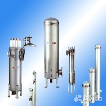 Фильтродержатели из нержавеющей стали, картриджные